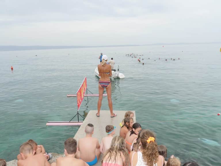 Plivački maraton Podstrana