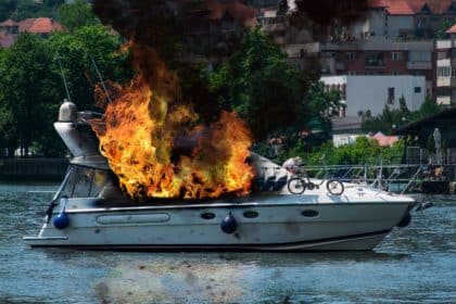 Namjerno izazvan požar na plovilu u marini na Ugljanu, policija provodi istragu