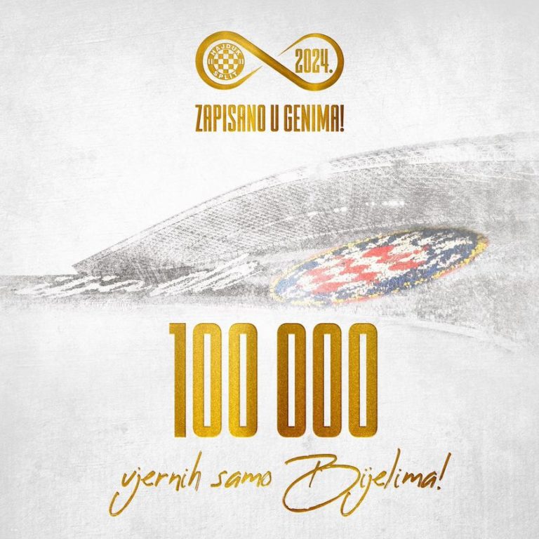 hajduk 100.000 članova