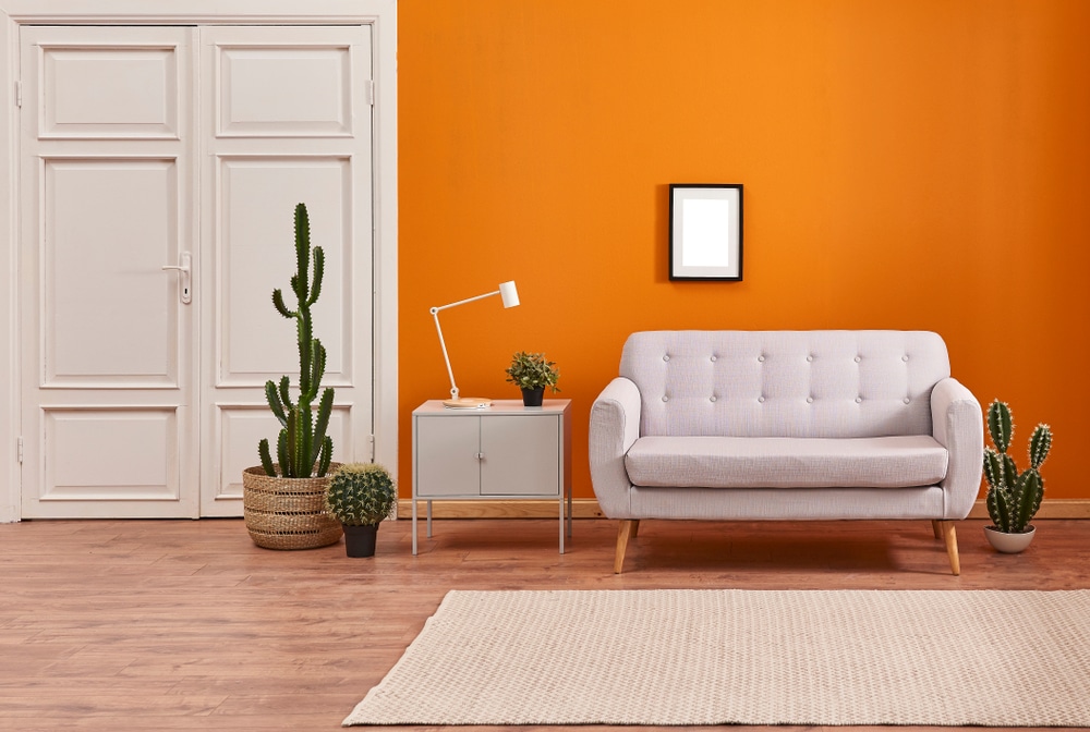 Narančasta boja za zidove
