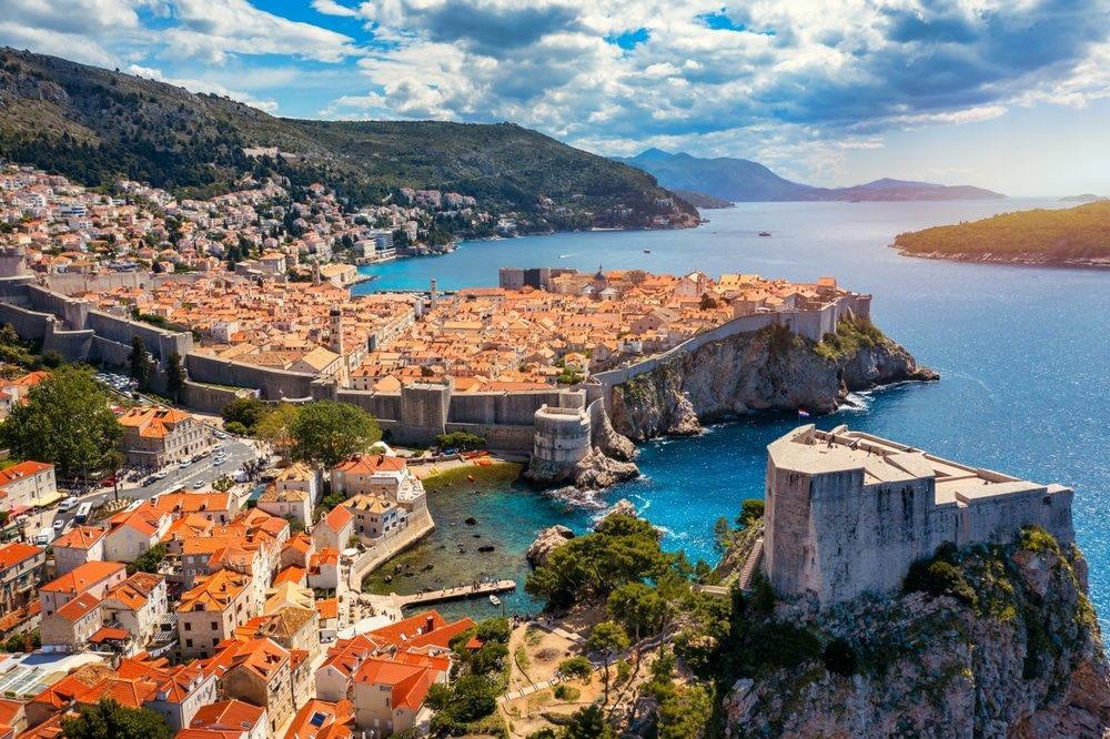 lijep pogled na dalmciju