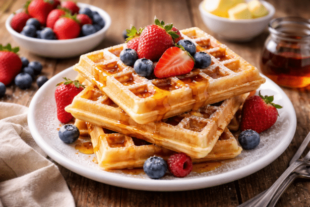 Recept za vafle koji su hrskavi izvana, mekani iznutra