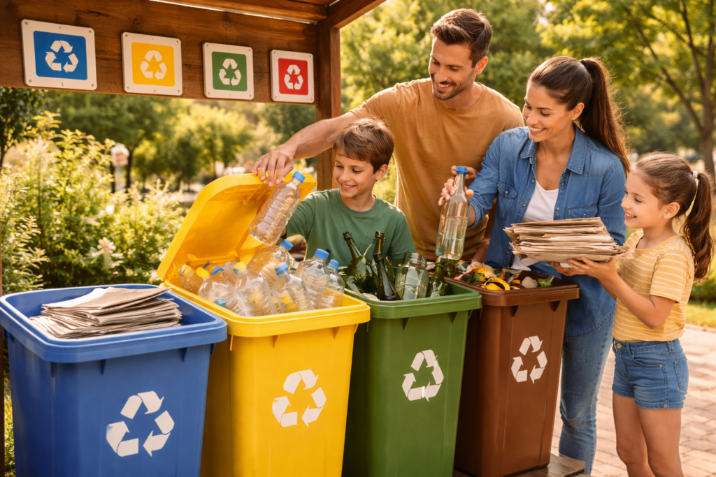 Kako razviti naviku razvrstavanja otpada