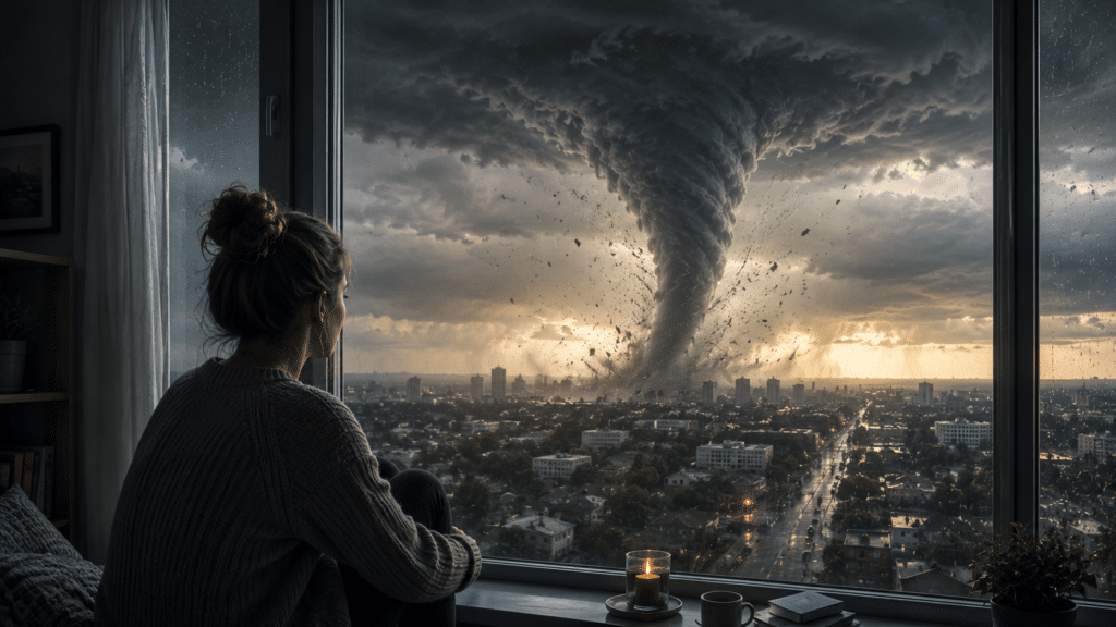 Kada tornado u snu upozorava na stres