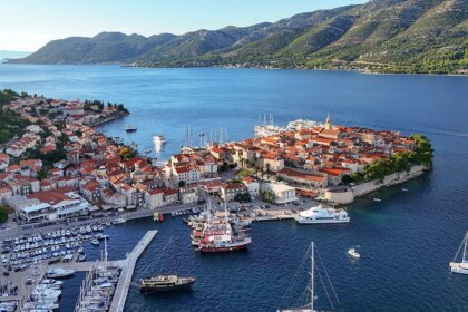 Ljetovanje 2026. - Korčula iz zraka