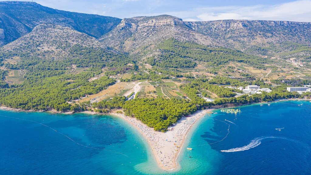 Zlatni rat iz zraka