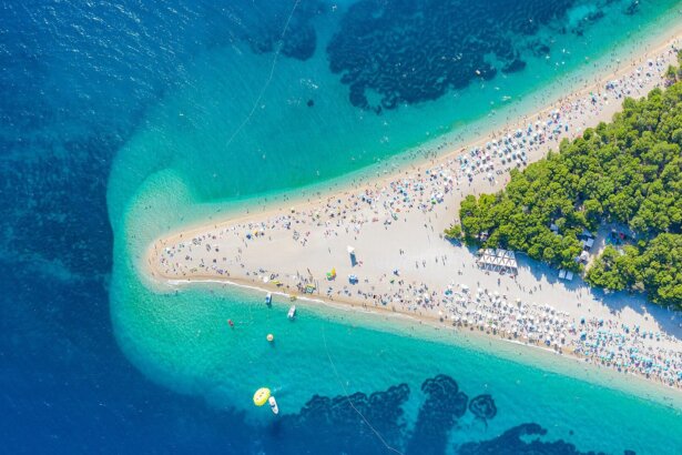 Zlatni rat iz ptičje perspektive