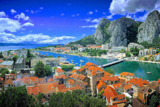 Omiš panorama